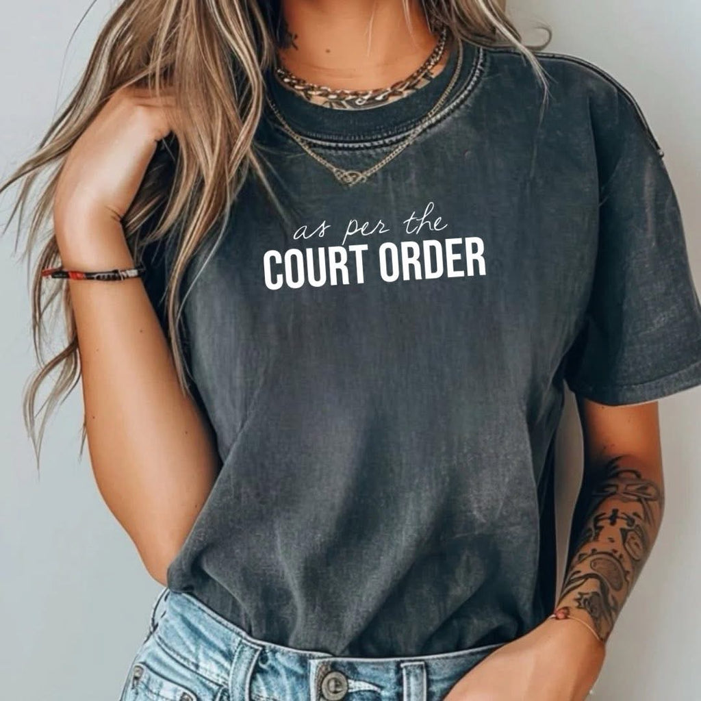 Per The Court Order