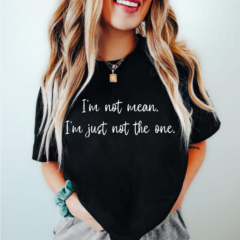 I’m Not Mean