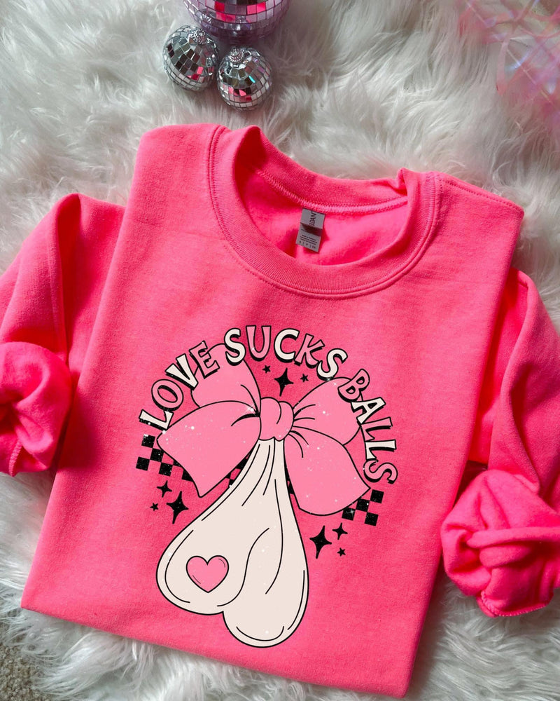 Love Sucks Balls Sweatshirt