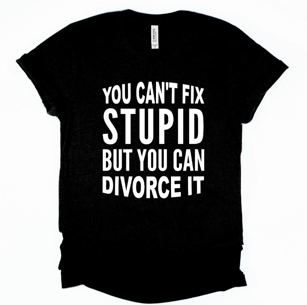 But You Can Divorce It