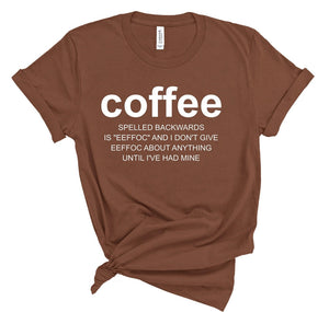 Coffee Spelled Backwards