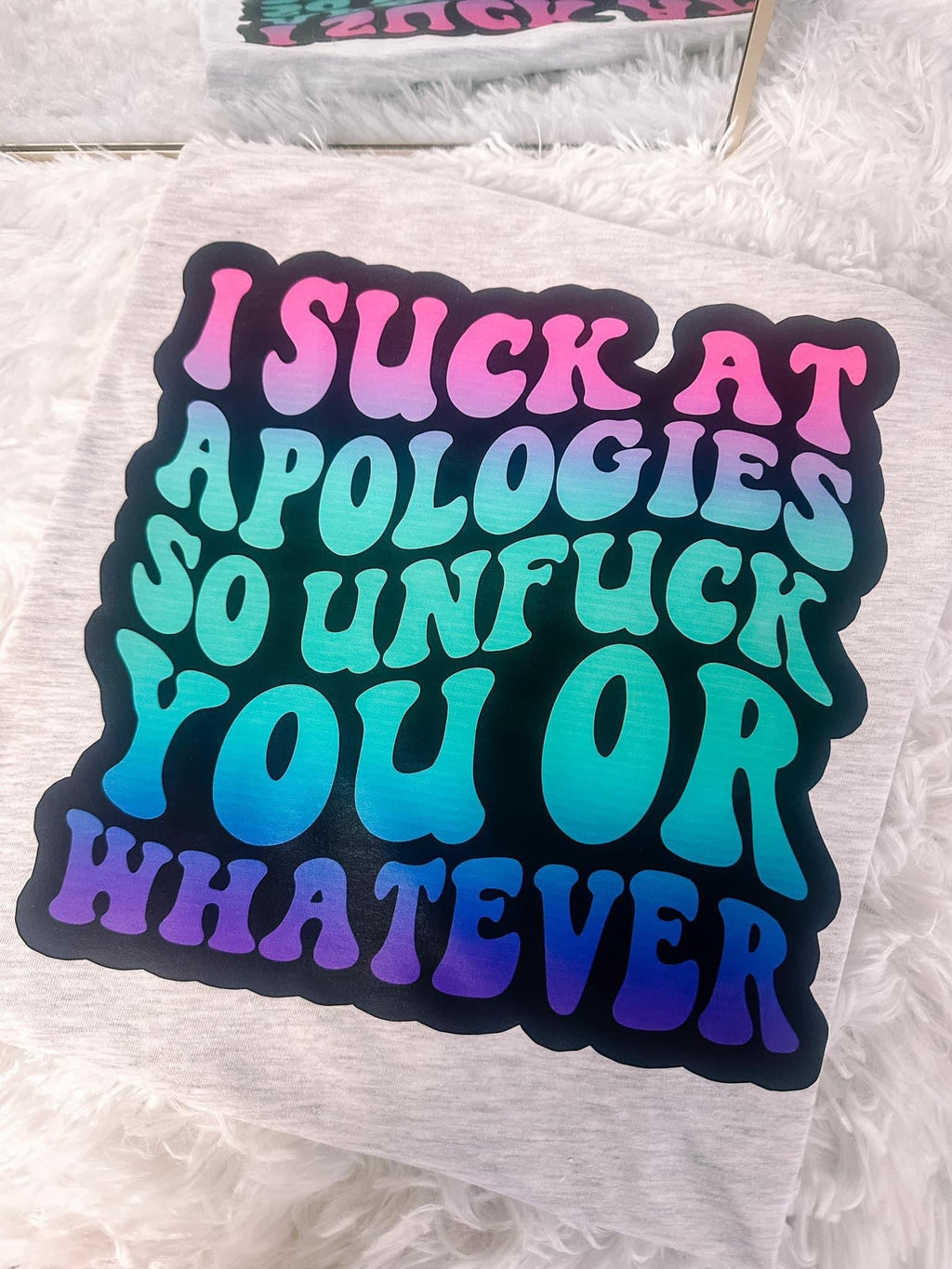 I Suck At Apologies