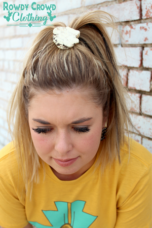  decorative ponytail, rock ponytail, western accessories, ponytail holder, hair tie, hair accessories, western hair accessories, western wholesale, wholesale accessories, wholesale hair accessories, western apparel, western style
