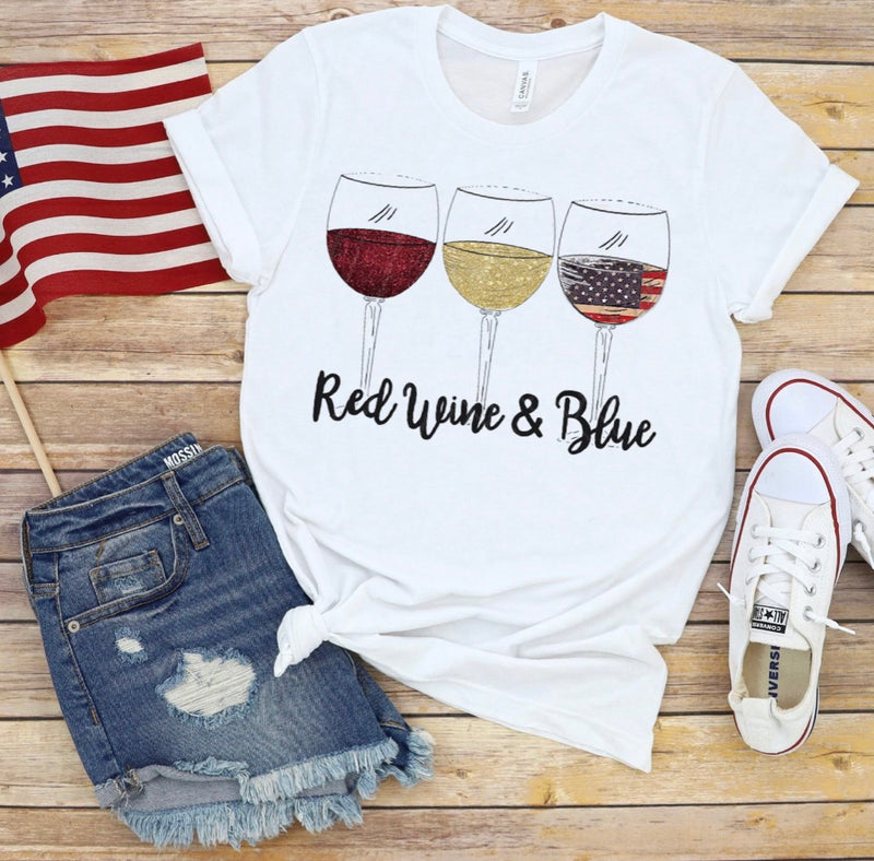Red, Wine & Blue