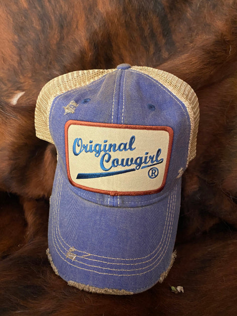Original Cowgirl Distressed Cap