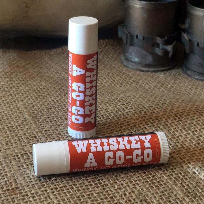 Whiskey A Go-Go Whiskey and Coffee Lip Balm